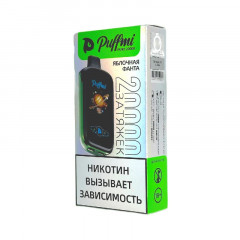 Электронная сигарета PuffMi Pure 20000 затяжек - Apple Fenda (Яблочная фанта)